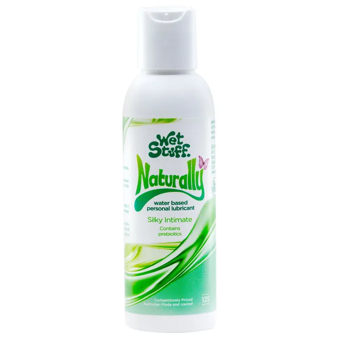 Wet Stuff Lubricants Wet Stuff Naturally 125g Disk Top Water Based Lubricant with Prebiotics 125 gram Bottle