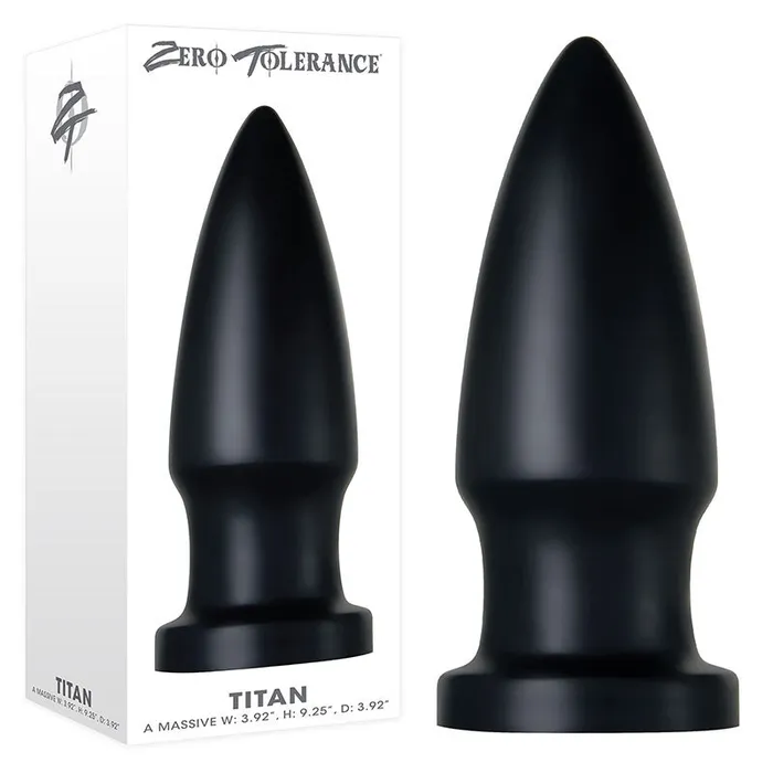 Zero Tolerance Anal Zero Tolerance The Titan Giant Butt Plug